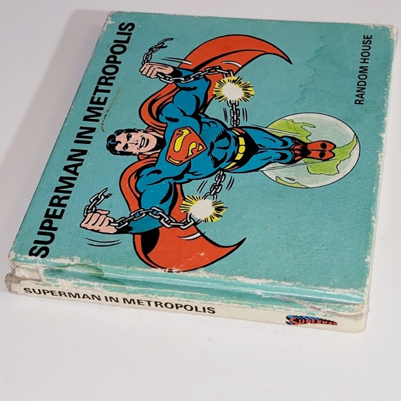 Vintage Superman in the Metropolis, 1980 Mini Book, Random House DC Comics - Picture 5 of 9